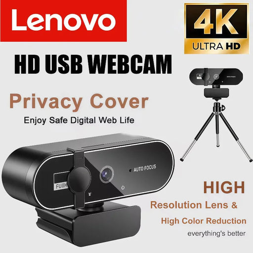 HD Mini Webcam – Auto Focus with Built-In Microphone for PC, Laptop & Video Calls SF