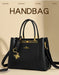 Women’s Tote Bag – Soft Microfiber Leather Casual Handbag with Zipper Closure - Samanta Factory