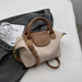 Compact Unisex Barrel-Shaped Crossbody Bag with Modern Flap Design - Samanta Factory