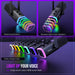 Dynamic USB/XLR Microphone – Cardioid with RGB Lighting & Noise Reduction SF