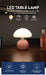 Modern LED Table Lamp – Dimmable Frosted Glass Shade - Samanta Factory