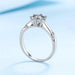 Diamond-Tested Moissanite Wedding & Anniversary Ring for Women SF