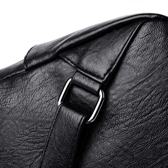 High-Quality Leather Backpack for Women – Large Capacity Travel & School Bag, Fashionable Mochila Shoulder Bag - Samanta Factory