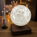 Levitating Moon Lamp – Magnetic Floating 3D LED Light SF