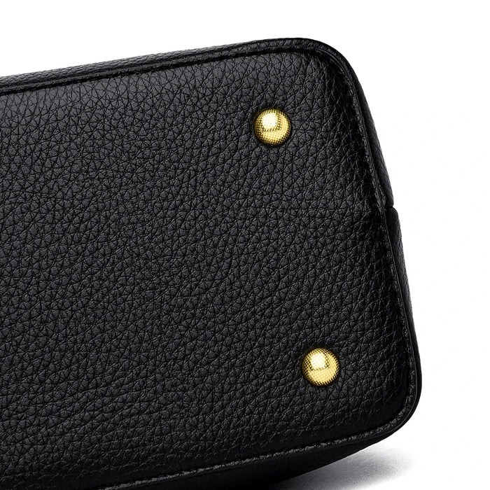 Women’s PU Leather Business Handbag – Saffiano Tote with Adjustable Shoulder Strap