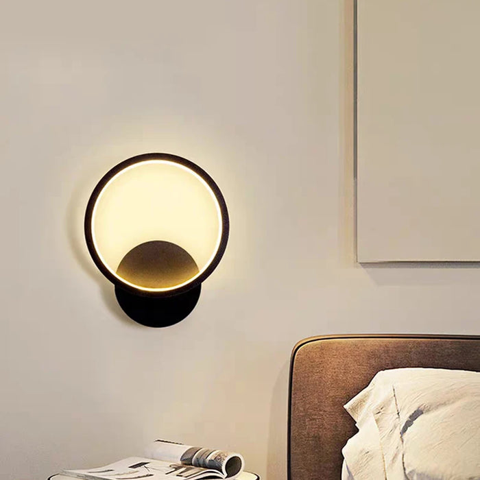 LED Wall Light – 3-Color Dimmable Lighting with Modern Minimalist Design