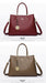 Elegant Commuter Tote Bag – Spacious Unisex Handbag with Detachable Strap - Samanta Factory