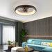 Smart Ceiling Fan with Light – Remote-Controlled Retractable Blades & Dimmable LED - Samanta Factory