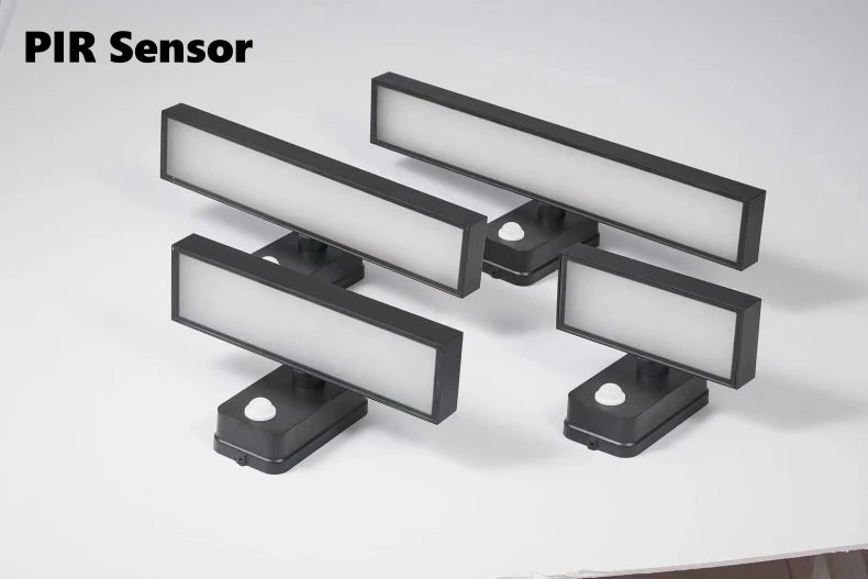 PIR Motion Sensor Wall Lamp – Rotatable, Waterproof IP65 Outdoor LED Light for Garden - Samanta Factory