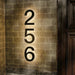 LED House Number Light – Outdoor Waterproof Illuminated Stainless Steel Address Plaque SF