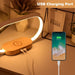 Dimmable LED Bedside Lamp – Touch Control with Wireless Charging & Clock Display - Samanta Factory
