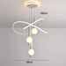 LED Crystal Pendant Light – 3 Color Modes with Remote Dimming SF