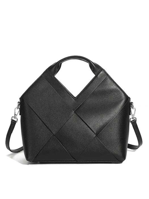 Cow Leather Shoulder Bag – Soft Satchel for Four Seasons SF