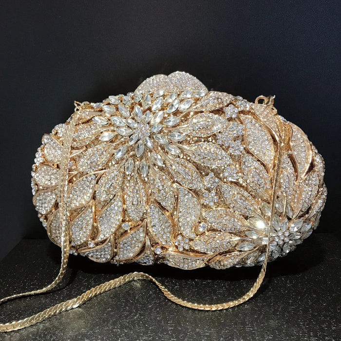 Beaded Luxury Clutch – Elegant Evening Statement SF