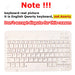 Magnetic Tablet Keyboard – Wireless Bluetooth for 10–11.5" iPad, Android & Tablets SF