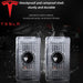 Tesla 2Pcs Car Door Projector Welcome Lights Accessories For Tesla Model 3 S X Y Cybertruck Roadster SpaceX Car Accessories - Samanta Factory