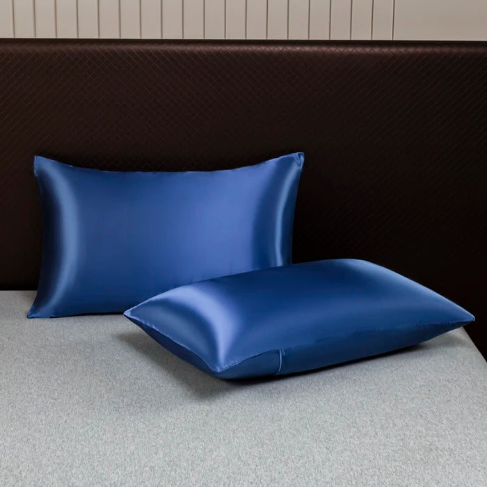 KISS NEST Satin Bed Sheet Set – Smooth 200TC Polyester, Twin to King Sizes - Samanta Factory