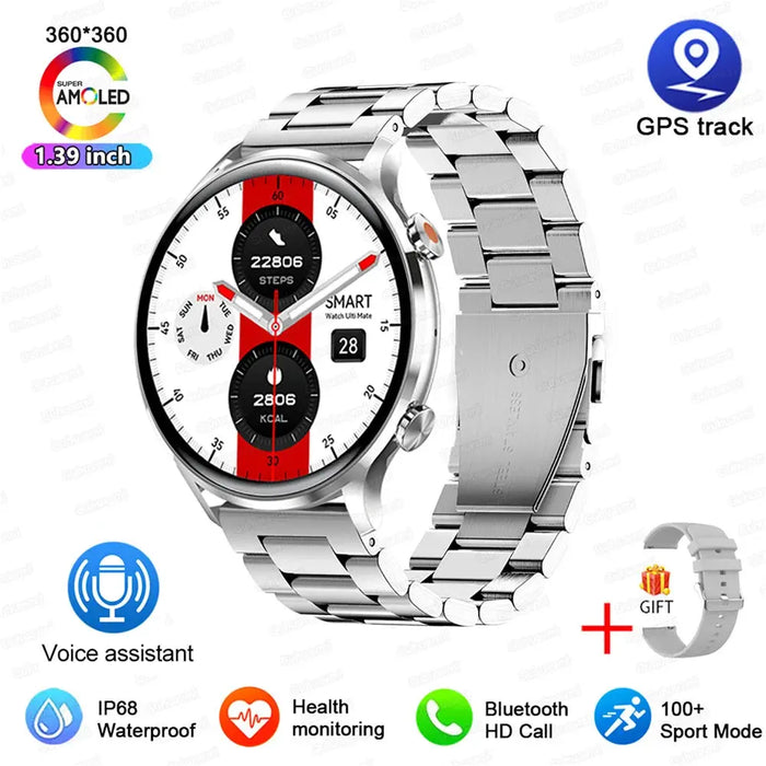 Bluetooth Calling Smartwatch – Fitness & Health Tracking SF