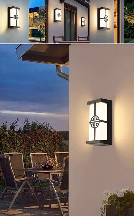 Modern LED Wall Light with Radar Motion Sensor – 16W/30W Waterproof IP55 ABS Lamp for Indoor & Outdoor Lighting - Samanta Factory