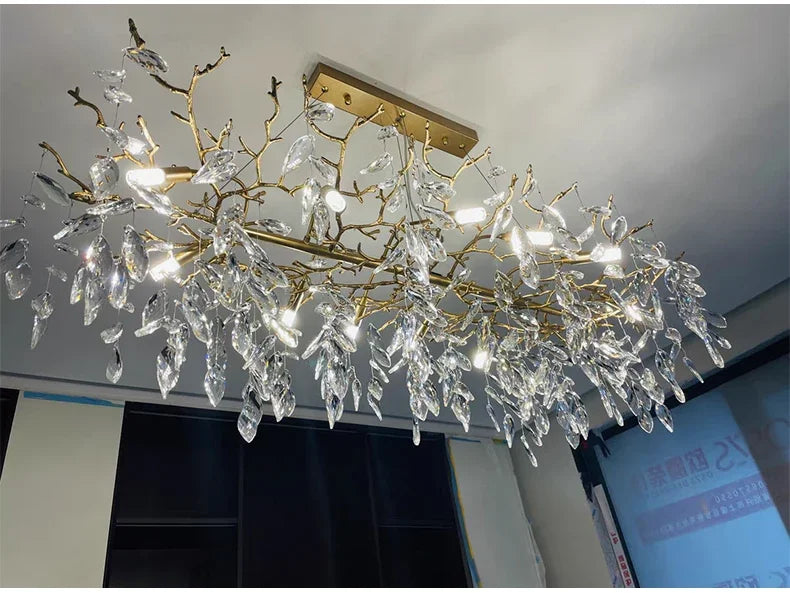 Crystal Chandelier – Modern Indoor Villa Lighting SF