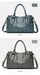 Casual Tote Shoulder & Crossbody Bag – Versatile, Soft PU Leather with Sequined Design - Samanta Factory