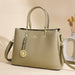 Elegant Commuter Tote Bag – Spacious Unisex Handbag with Detachable Strap - Samanta Factory