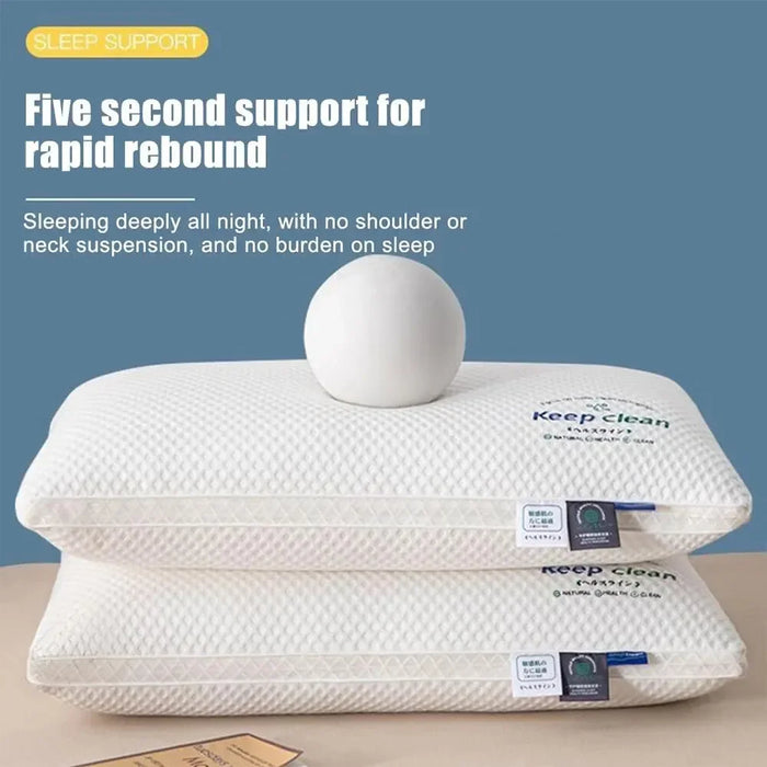 3D Neck Support Pillow – High Elasticity & Anti-Collapse Design