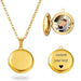 Custom Photo Locket Necklace – Personalized Heart Pendant for Men/ Women SF