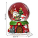 Christmas Musical Snow Globe – LED Light & Festive Tune - Samanta Factory