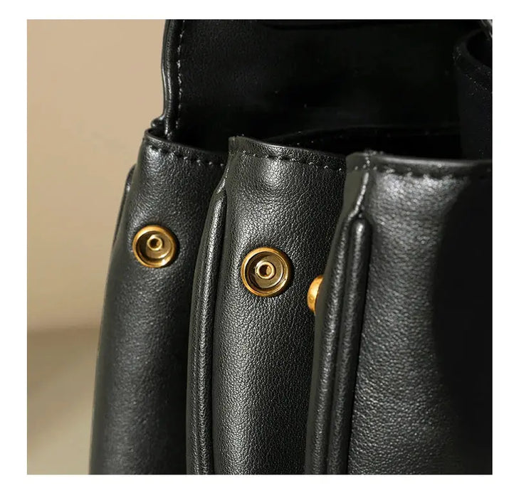 Leather Satchel Bag - Soft Casual Carry SF