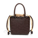 Hand-Woven Tote Bag – French Style Basket Shoulder Bag SF