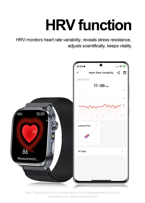 Health Smartwatch – ECG & AI Five-Organ Monitoring SF