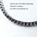 EWYA D Color Moissanite Tennis Bracelet 925 Silver 18K Gold - Samanta Factory