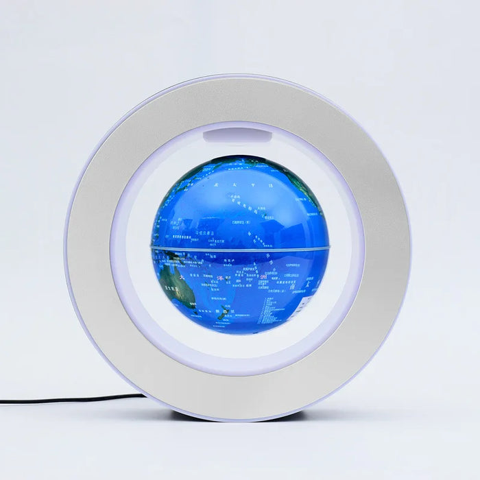 Floating Moon Globe Lamp – O-Type Magnetic Frame with LED Night Light