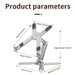 Foldable Laptop Stand 360°Rotation Notebook Table Aluminum Alloy Holder Portable Book Tablet Bracket with Heat Dissipation SF