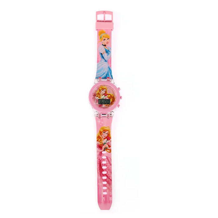 Cartoon Digital Kids Watch – Waterproof Flashing LED Light Watch for Girls & Boys