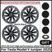 4PCS 20 Inch Wheel Cap For Tesla Model Y Juniper 2025 Automobile Performance Replacement Wheel Hubcap Full Rim Cover Accessories - Samanta Factory