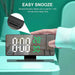 LED Alarm Clock – Bold Digital Display & USB Powered SF