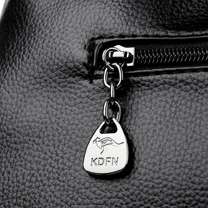 Soft Leather Handbag for Women – Luxury Designer Shoulder Tote, Large Capacity Purse - Samanta Factory