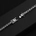 EWYA D Color Moissanite Tennis Bracelet 925 Silver 18K Gold - Samanta Factory