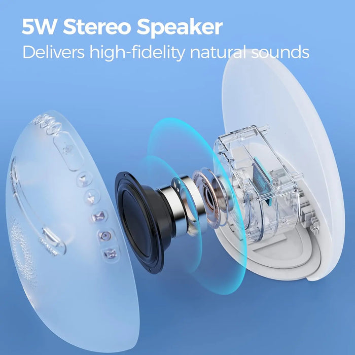 Sunrise Alarm Clock & Sound Machine – All-in-One Sleep Aid with Nature Sounds & Gentle Wake-Up Light