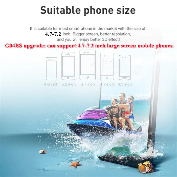 Virtual Reality Headset – Wireless IMAX-Style 3D Viewing SF