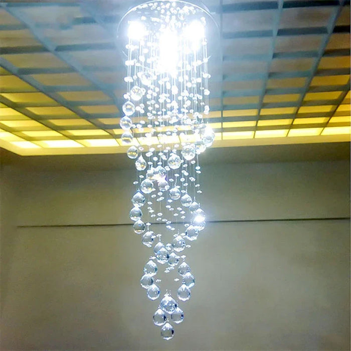 Modern LED Chandelier – Dimmable Flush Mount Ceiling Light