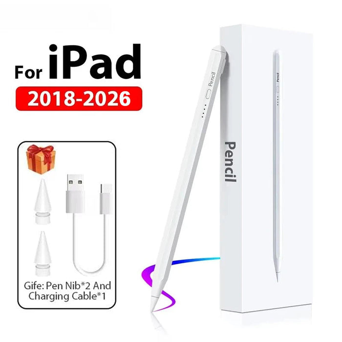 iPad Stylus Pen – Magnetic Tilt Sensitive Palm Rejection Pencil for iPad Pro Air Mini SF