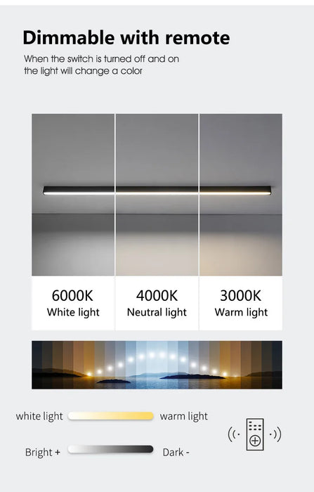 Modern LED Ceiling Light – Sleek Aluminum Design for Home Interiors - Samanta Factory