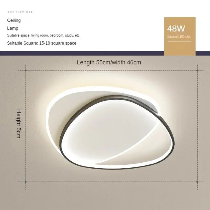 Modern Artistic Ceiling Light – Sculptural Design for Elegant Interior Ambience - Samanta Factory