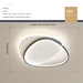 Modern Artistic Ceiling Light – Sculptural Design for Elegant Interior Ambience - Samanta Factory