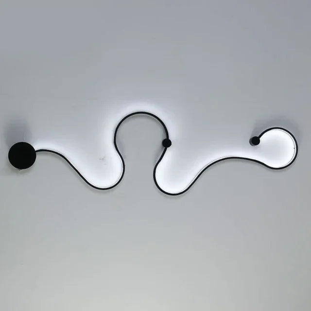 LED Wall Lamp – Modern Dimmable Up & Down Sconce with Remote - Samanta Factory