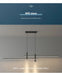 Modern LED Pendant Light – Adjustable Aluminum Chandelier with Dimmable Lighting - Samanta Factory