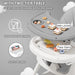 3-in-1 Baby High Chair – Adjustable Feeding Seat with Tray, Toddler & Kids Chair Conversion - Samanta Factory
